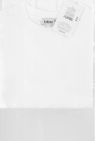 Футболка дитяча біла бавовна р.116-140 Бібо