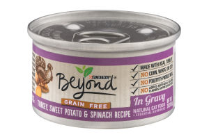 Purina Beyond Natural Cat Food Turkey, Sweet Potato & Spinach Recipe In Gravy