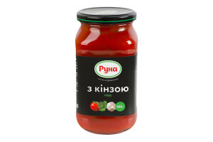 Соус стерилизованный С кинзой Руна с/б 485г