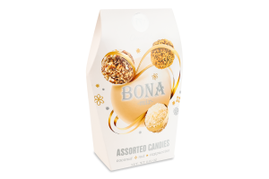 Набір цукерок асорті Bona mix ChoccoVia к/у 250г