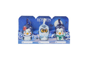 Фігури з молочного шоколаду Зимові друзі Roshen к/у 3х20г