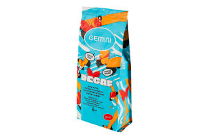 Кофе натуральный жареный в зернах без кофеина Decaf Gemini м/у 250г