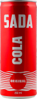 Напиток газированный Cola SADA ж/б 250мл
