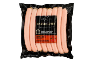 Сосиски ЛТ Смачні Справи Преміум варені в/с