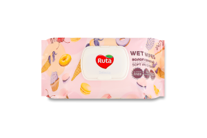 Салфетки влажные Selecta Ruta 120шт