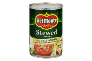 Del Monte Stewed Tomatoes No Salt Added