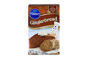 Pillsbury Gingerbread Cake & Cookie Mix