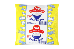 Продукт сметанный 20% молокосодержащий Молочний острів м/у 380г