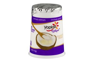 Yoplait Whips! Lowfat Yogurt Mousse Coconut Cream