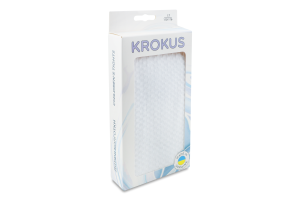 Колготи дитячі Ніжність білі з сіточкою р.17 Krokus