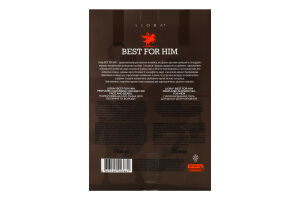 Набір Best for him Мус-пінка д/обличчя 170мл+Гель д/душу 250мл д/чоловіків Liora