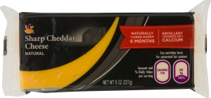 Ahold Natural Cheese Sharp Cheddar