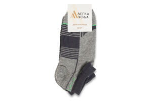 Шкарпетки дитячі Легка хода №9399 22-24 сірий меланж