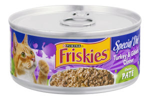 Purina Friskies Special Diet Classic Pate Turkey & Giblets Dinner Cat Food