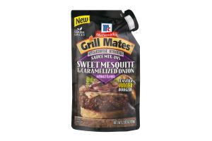 McCormick Grill Mates Steakhouse Burgers Sauce Mix-Ins Sweet Mesquite & Caramelized Onion