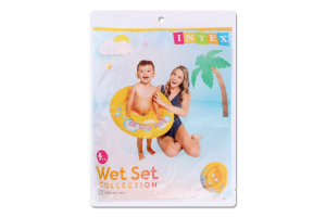 Круг надувной для детей 1-2лет №59574 d67см Wet set collection Intex 1шт