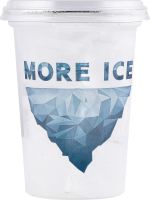 Лед пищевой фасованный в кубиках More Ice ст 130г