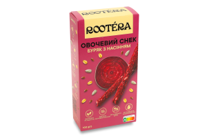 Снек овощной Свекла с семенами Rootera к/у 100г
