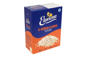 Хлопья из цельного зерна 5 злаков Elovena к/у 600г