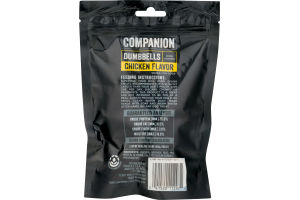 Companion Snack for Dogs Dumbbells Chicken