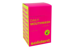 Набор ополаскивателей для ротовой полости Персик-мята Solident 20х10мл