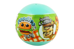 Игрушка-сюрприз для детей от 3лет в шаре №FO002 Забавные нямки Foodies Cool Things 1шт в ассорт