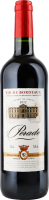 Вино 0.75л 13% красное сухое Rouge Bordeaux Perade бут