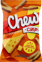 Сухарики пшенично-житні Сир Chew м/у 70г