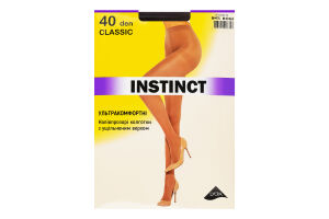 Колготки жіночі Instinct Classic 40den 6 bogi