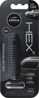Ароматизатор Aroma Car Hex чорний 835752