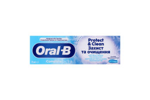 Паста зубна Oral-B Complete Захист та чистота