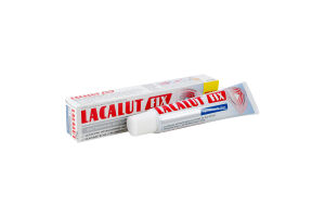 Крем для фиксации зубных протезов Нейтральный вкус Fix Lacalut 70г