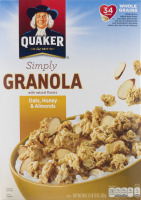Quaker Simply Granola Oats, Honey & Almonds