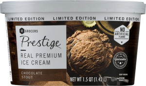 Prestige Real Premium Ice Cream Limited Edition Chocolate Stout