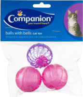 Companion Balls with Bells Cat Toy