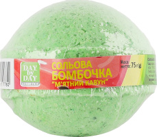 Бомбочка сольова М'ятний кавун Day by Day 75г
