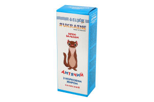 Крем-бальзам детский с норковым жиром защитный Еліксір 75мл