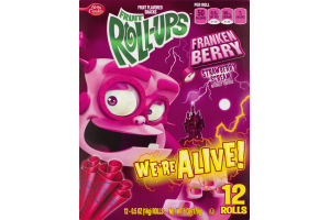Betty Crocker Fruit Roll-Ups Franken Berry - 12 CT