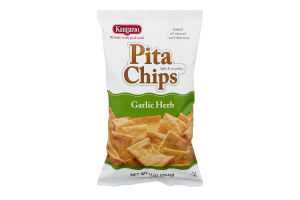 Kangaroo Pita Chips Garlic Herb