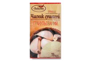 Часник сушений гранульований Любисток м/у 15г