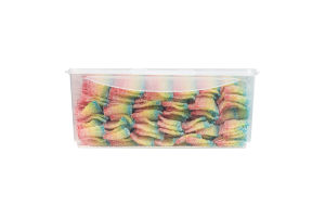 Цукерки Fini смужки мультифрукт кислі асорті жел