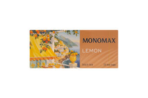 Чай Lemon чорний з цедрою та ароматом лимона дрібний 25*2г Monomax