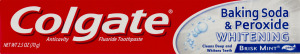 Colgate Baking Soda & Peroxide Whitening Toothpaste Brisk Mint