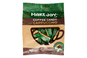 Конфеты Coffee candy cappuccino Make Joy м/у 40г