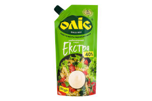 Соус майонезный 40% Экстра Оліс д/п 300г