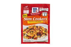 McCormick Slow Cookers Fiesta Chicken Seasoning Mix