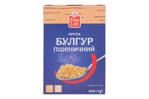 Крупа Булгур Fine Life к/у 4х100г