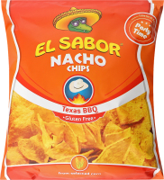 Чипсы кукурузные со вкусом барбекю Nacho El Sabor м/у 225г