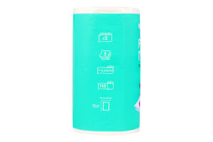 Полотенца бумажные 3-х слойные Novus 2шт