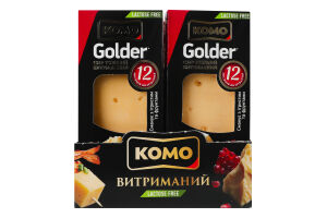 Сыр 45% твердый выдержанный 12мес Голдер Комо к/у 135г